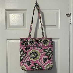 Vera Bradley Quilted Tote Bag - Pink